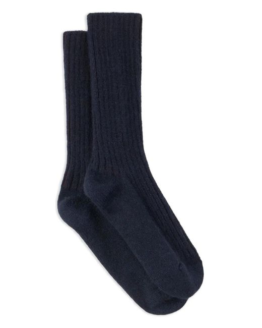 Etro Blue Gerippte Socken