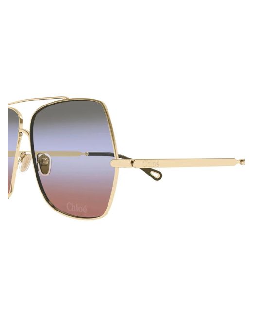 Chloé Metallic Aly Sunglasses