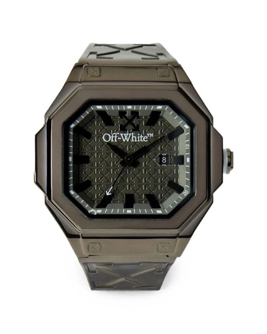 Off-White c/o Virgil Abloh Gray Alt Faceted 50.5Mm Watch for men
