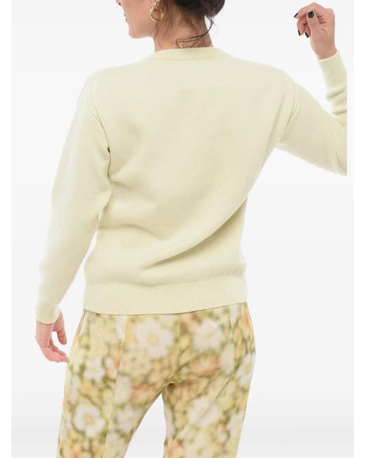 Sa Su Phi Natural Cashmere Crew-Neck Sweater