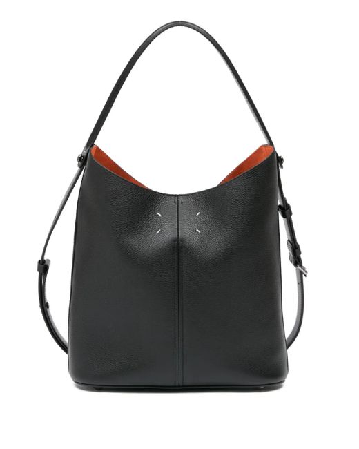 Maison Margiela Black Dress Age Hobo Bag