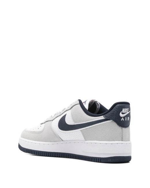 Nike White Logo Leather Trainers for men
