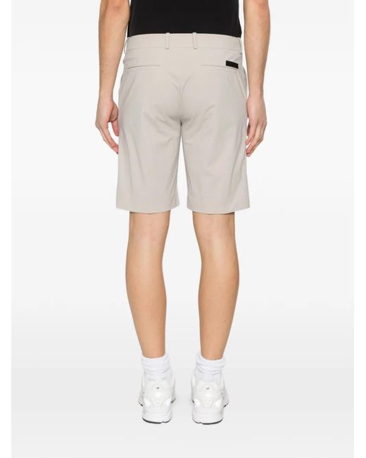 Rrd White Button Shorts for men