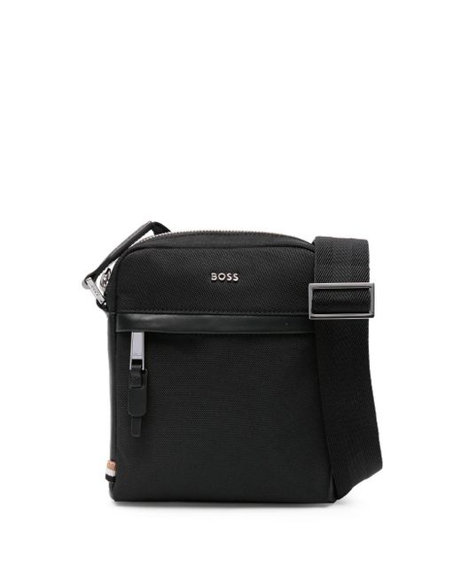 Sac à bandoulière Highway à plaque logo BOSS by HUGO BOSS pour homme en  coloris Noir | Lyst