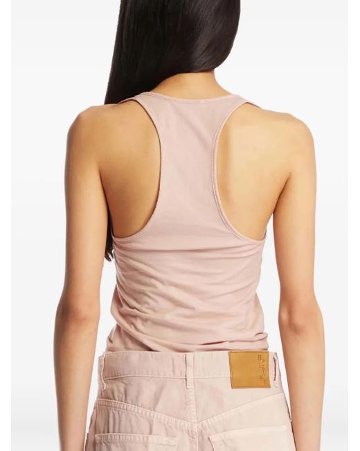 Haikure Pink Organic Cotton Tank Top