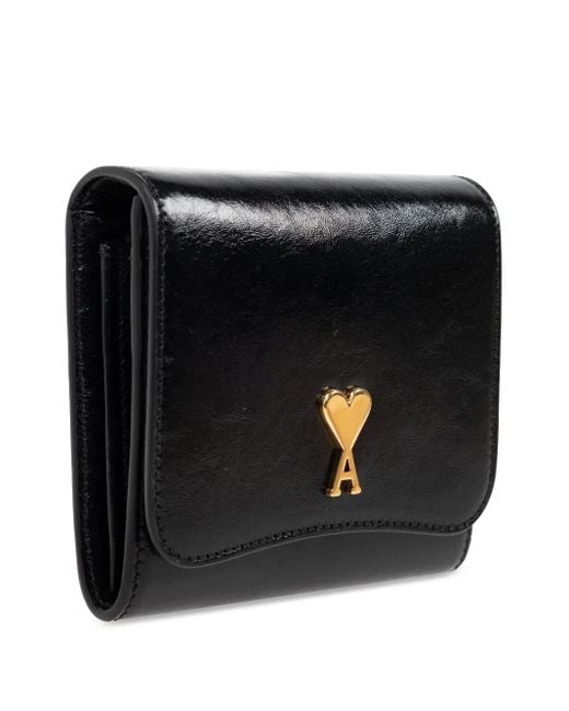 AMI Ami De Coeur 財布 Black