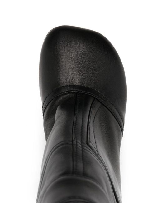 Loewe Black Ankle Boots Toy aus Leder