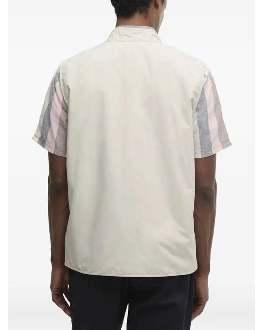 Barbour White Stonedale Gilet for men