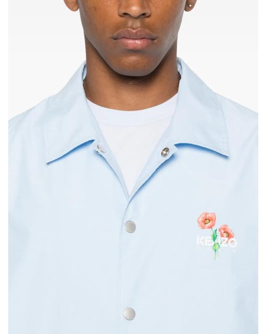 KENZO Blue Jackets for men