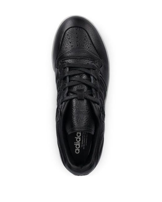 Adidas Black Rivalry Lux Low Sneakers for men