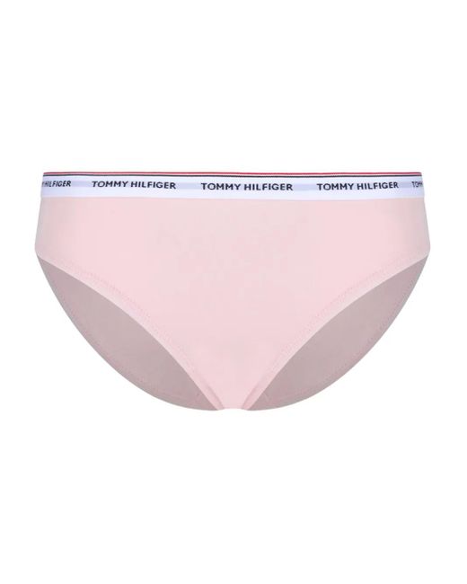 Tommy Hilfiger Pink Logo-Print Brief