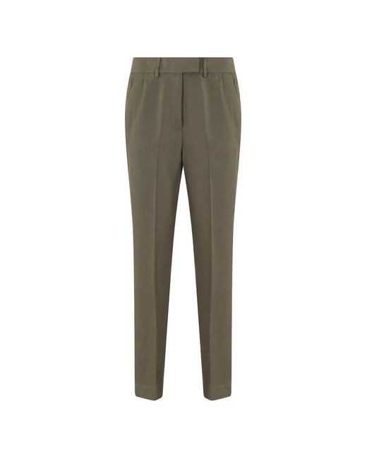 FEDERICA TOSI Gray Pockets Trousers