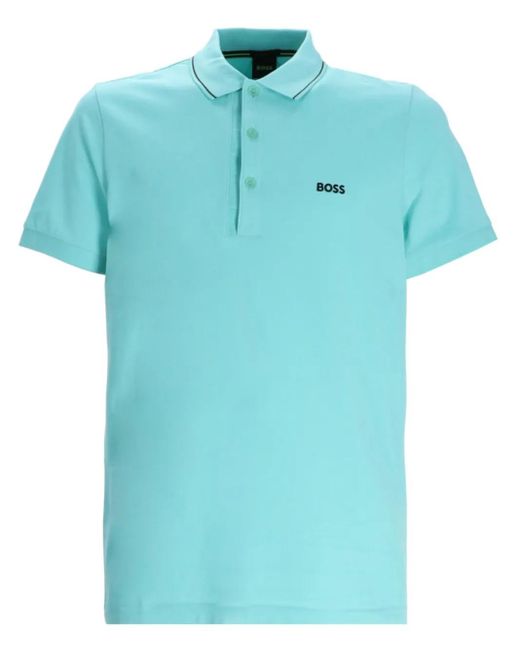 メンズ Boss ポロシャツ Blue