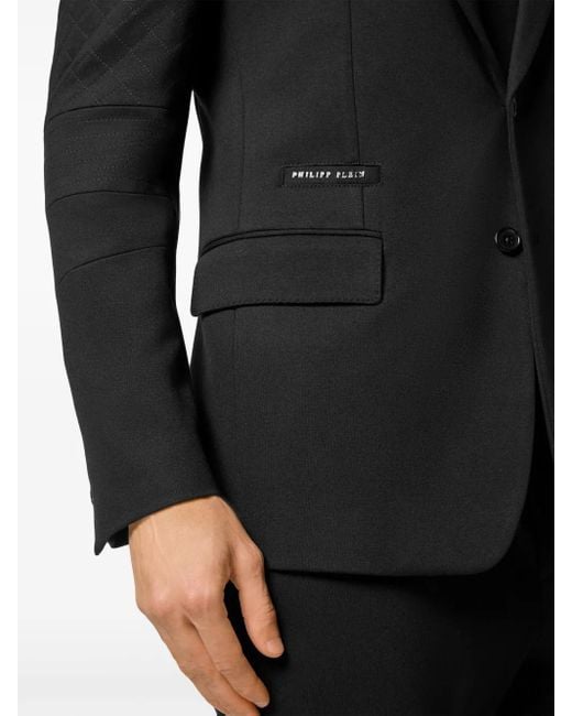 Philipp Plein Black Single Breasted Suit for men