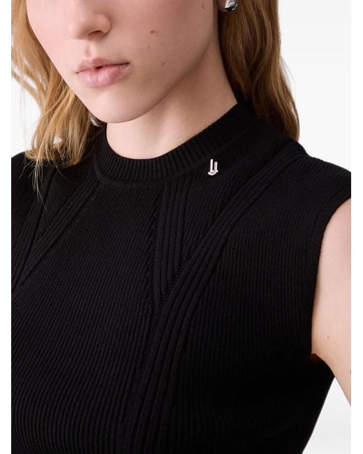 Liu Jo Black Knitted Top