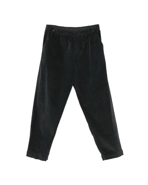 Barena Black Cordier Trousers for men