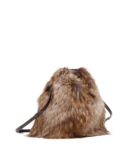 MM6 by Maison Margiela Brown Japanese Shoulder Bag
