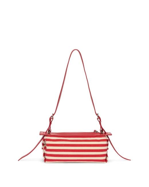 MSGM Pink Polka Dot Shoulder Bag