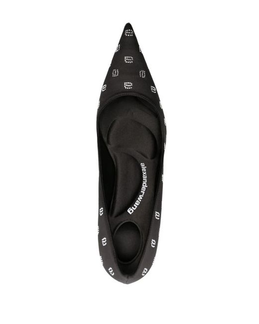Alexander Wang Black Pumps Mit Monogramm