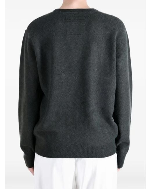 Frenckenberger Black Colour-Block Sweater
