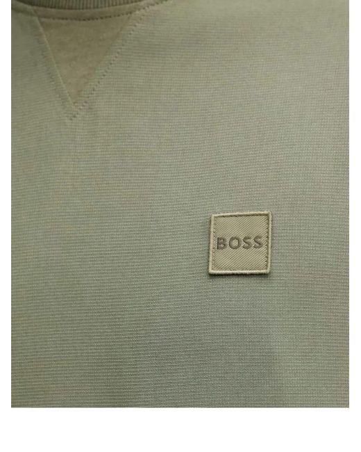 Boss Green Logo-Patch T-Shirt for men
