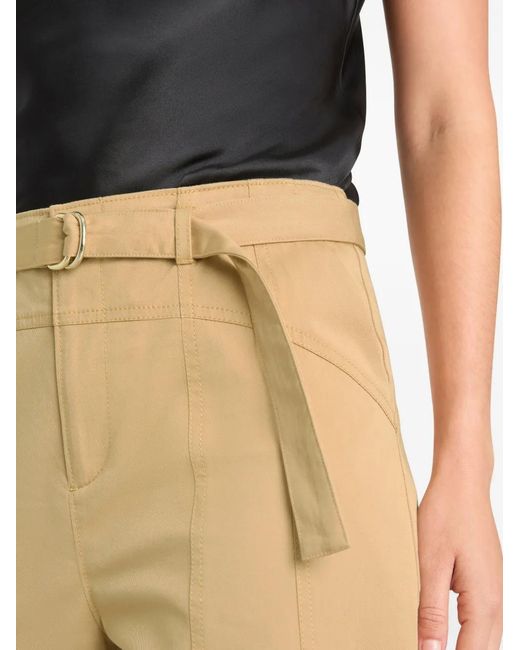 Cinq À Sept Natural Elliott Belted Palazzo Pants