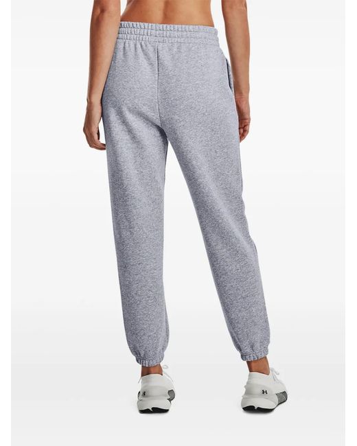 Under Armour Gray X Ua Rival Logo Detail Track Trousers