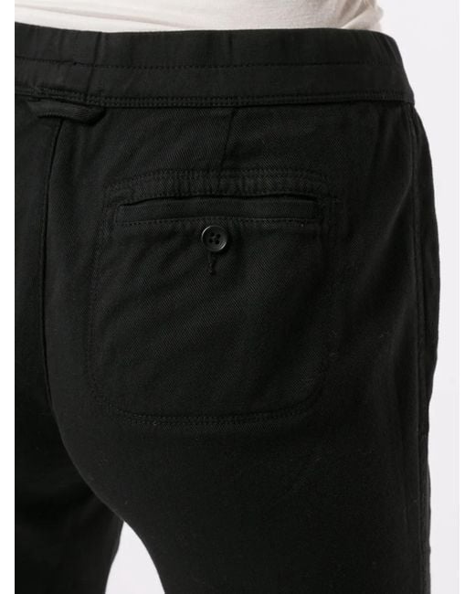James Perse Black Slim Fit Trousers