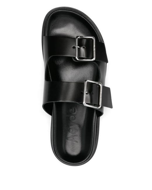 Aeyde Black Meena Calf Leather Shoes