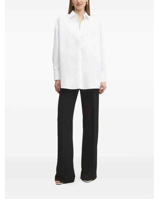 ARMANI EXCHANGE Button-Up Blouse in het White