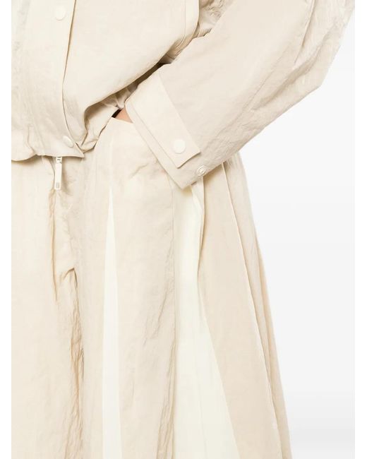 Shorts Con Inserti di COTEMP in Natural