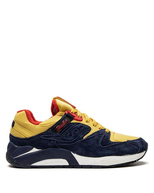 Saucony Blue Grid 9000 "Snow Beach" Sneakers