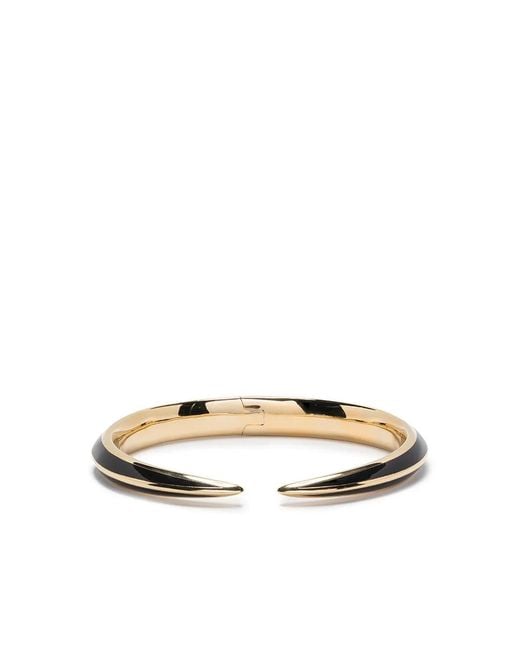 Shaun Leane White Sabre Deco Vermeil-Plated Bangle