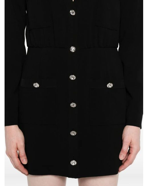 Alessandra Rich マルチポケット ドレス Black