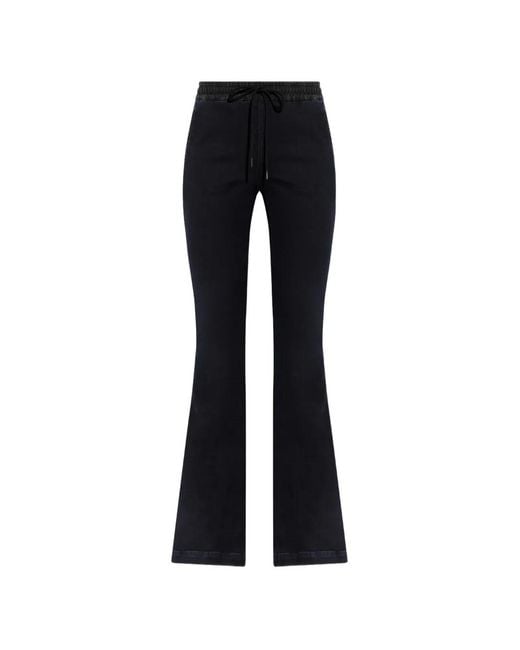 DIESEL Black 2069 D-Ebbey Drawstring-Waist Trousers