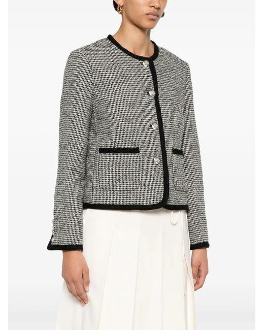 DUNST Gray Tweed Jacket