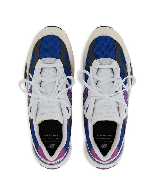 New Balance Blue 992 Midsole Sneakers