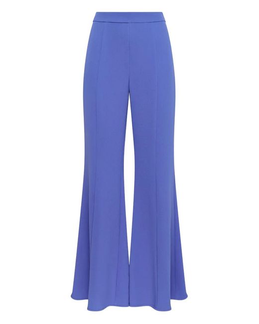 Maliparmi Blue Flared Trousers