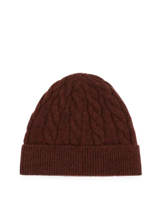 Loro Piana Brown Cedar Beanie