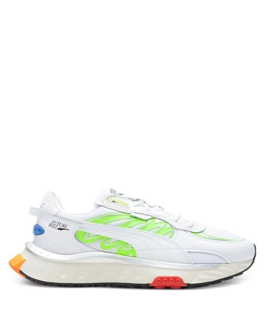 メンズ PUMA Wild Rider Tecno スニーカー Green