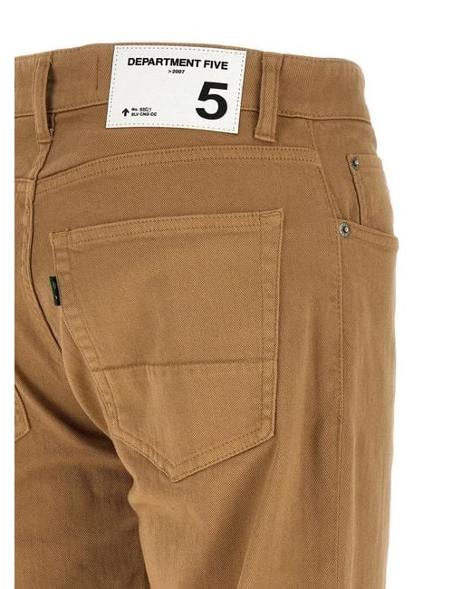 Department 5 Natural Talk Garment-Dyed Straight Jeans for men