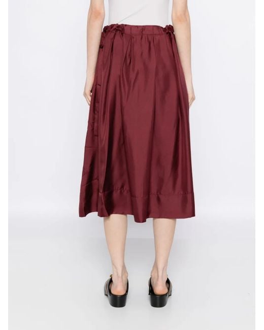 Pierre Louis Mascia Red Aloe Skirt