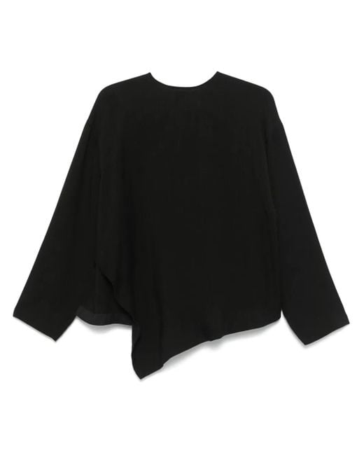 Studio Nicholson Black Bute Bluse
