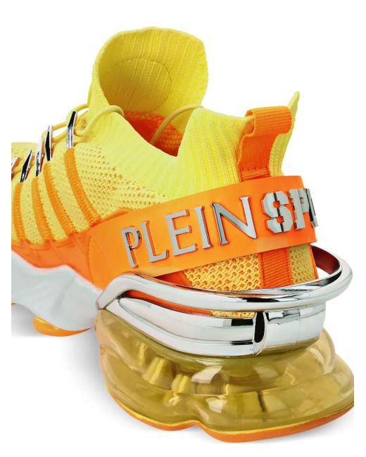 Philipp Plein Yellow Tiger Attack Gen X 04 Sneakers