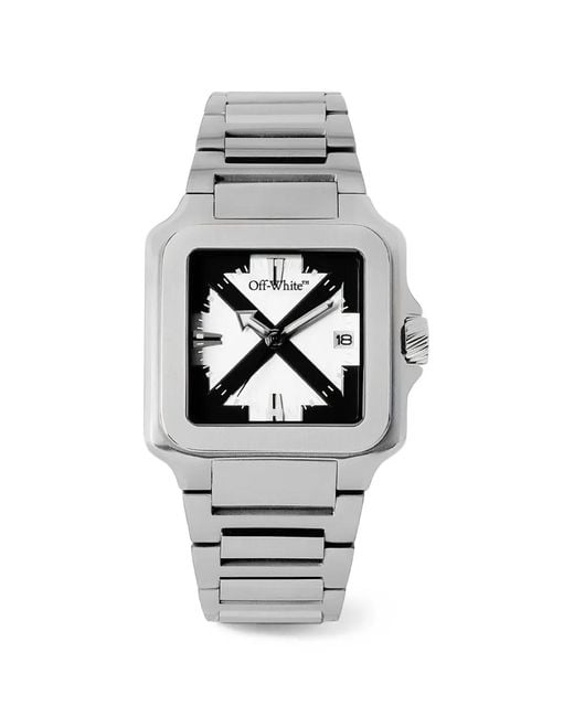 Off-White c/o Virgil Abloh Gray Proto Layer Watch for men