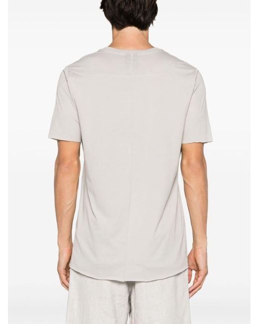 T-shirt en coton à col rond Thom Krom pour homme en coloris White