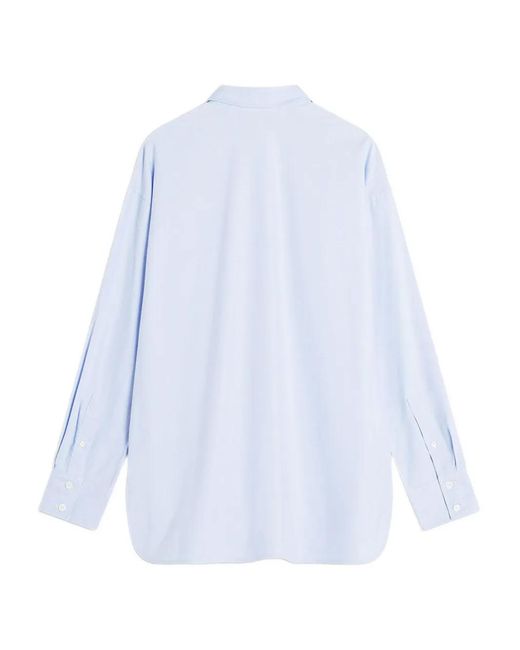 Maison Kitsuné Blue Lady Fox Casual Shirt