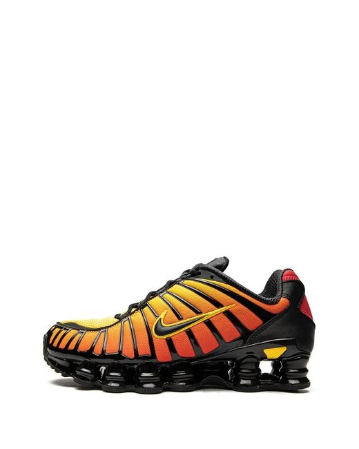 Nike Orange Baskets Shox Tl 'Sunrise'