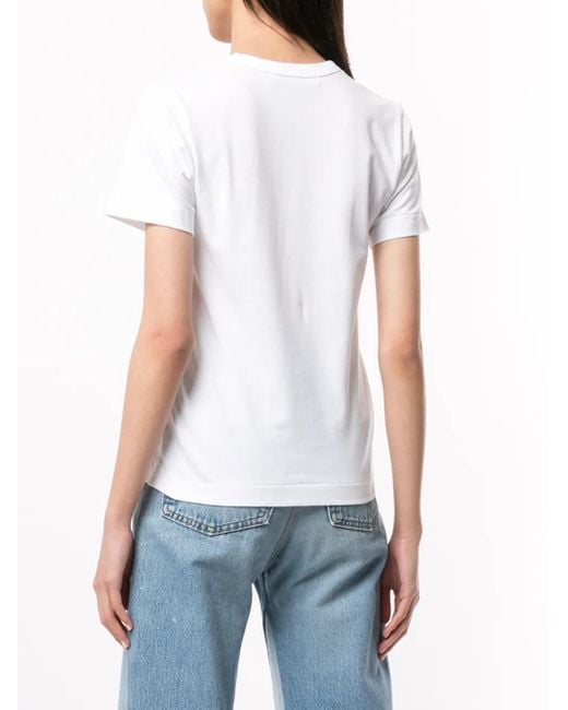 COMME DES GARÇONS PLAY White T-shirt