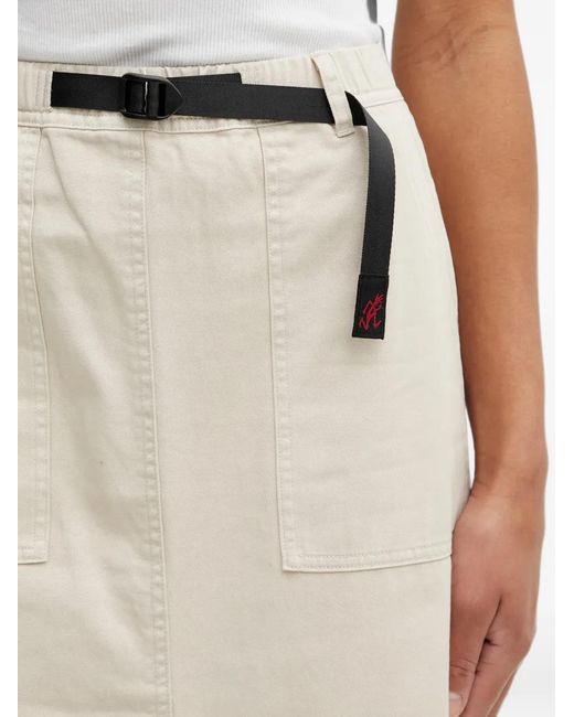 Gramicci Natural Jupe Mi-Longue À Taille Ceinturée
